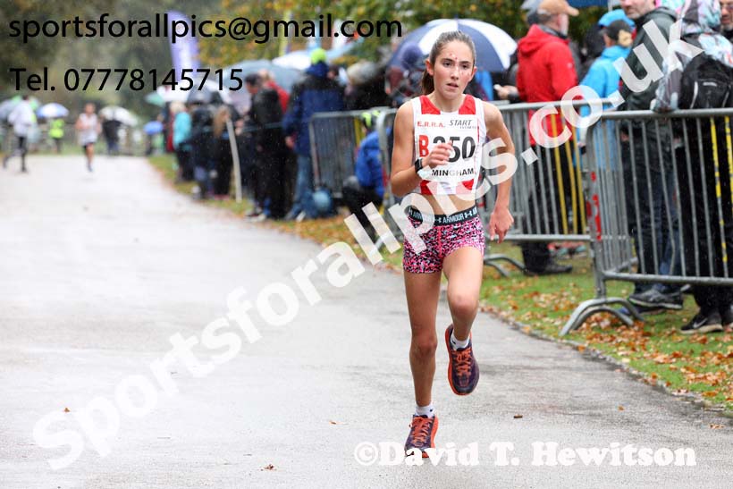 Girls under-13s 3 Stage Relay, 2018 ERRA 6 and 4 Stage and Youngsters Relays. Photo:  David T. Hewitson/Sports for All Pics